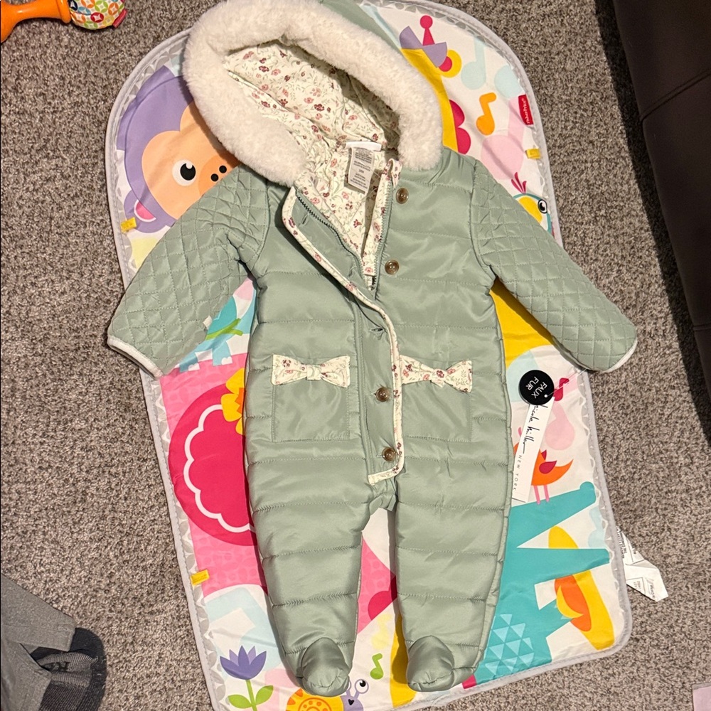 Waterproof infant snowsuit NWT